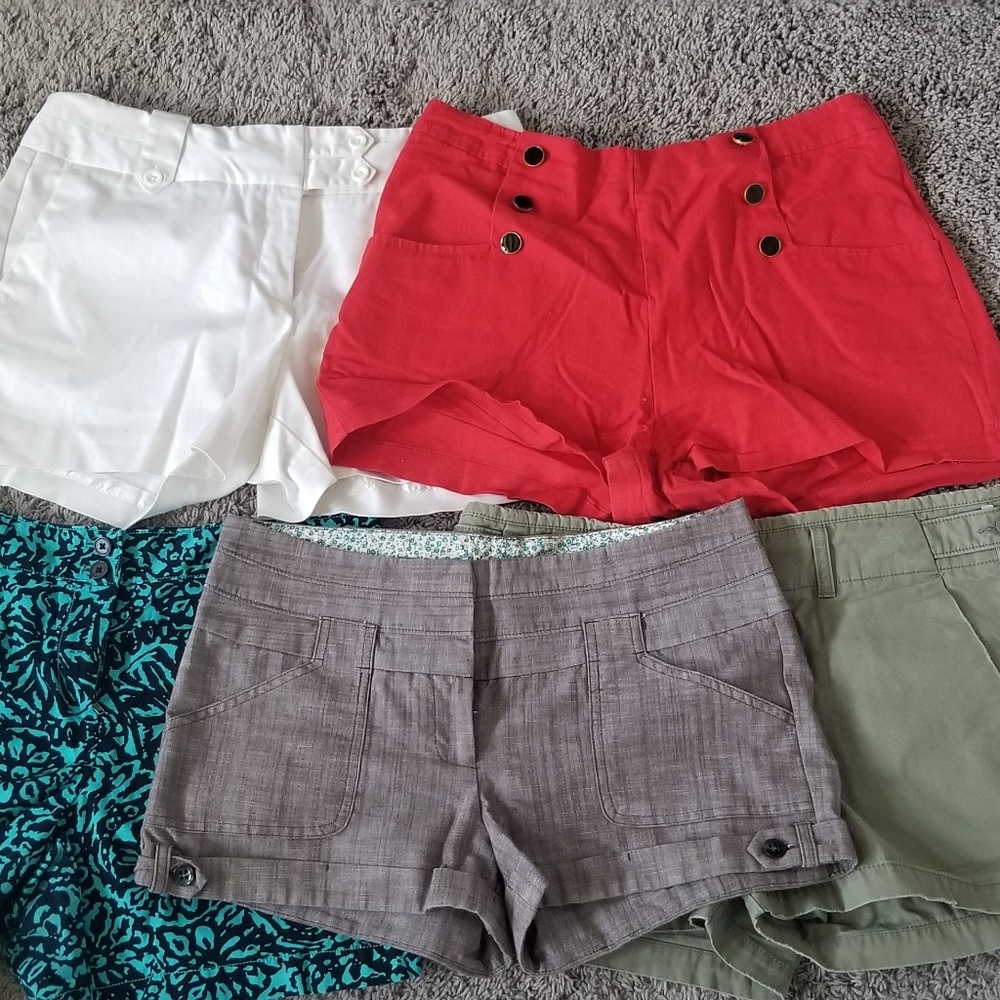 Womens shorts bundle all size 10